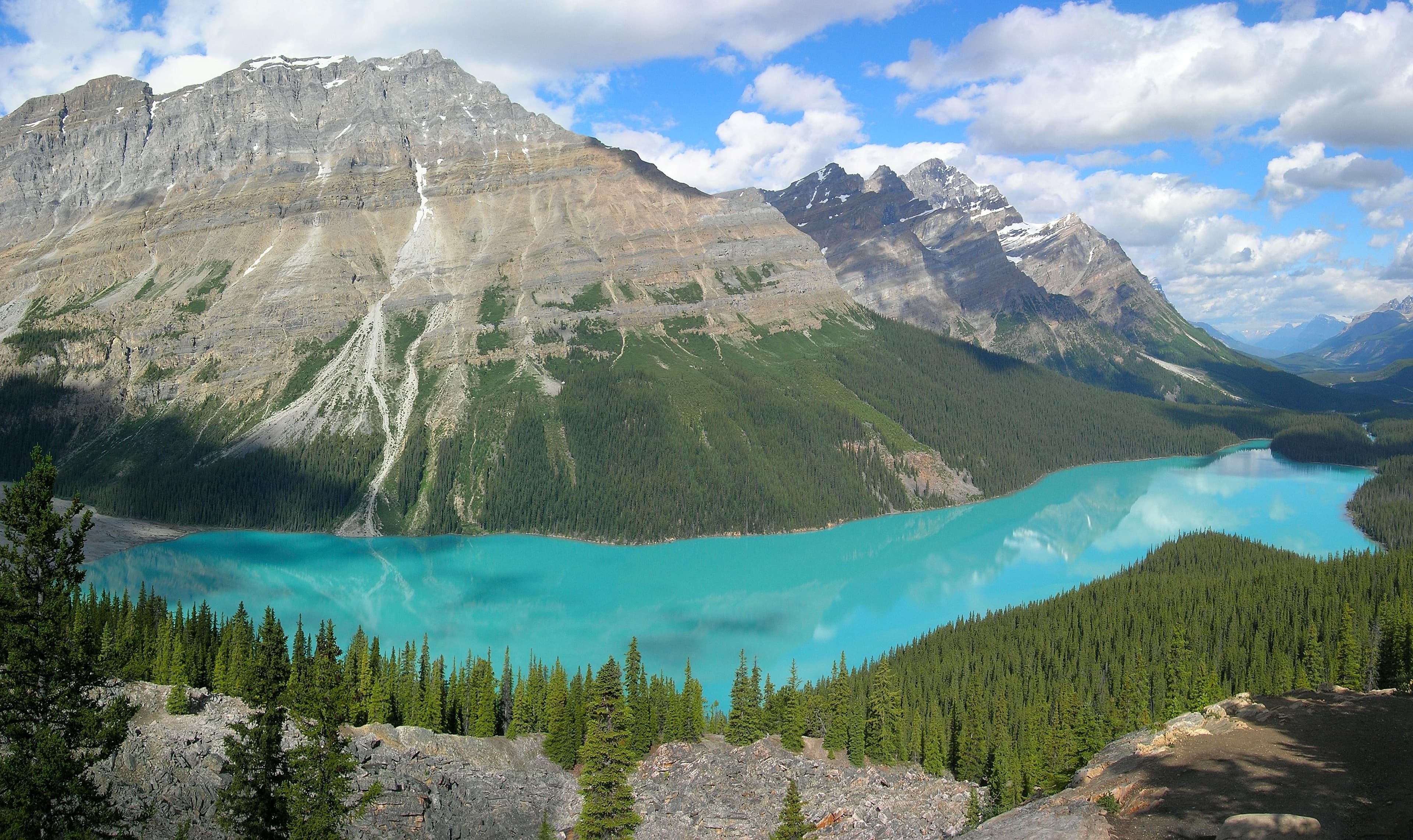 summer camping in Alberta
